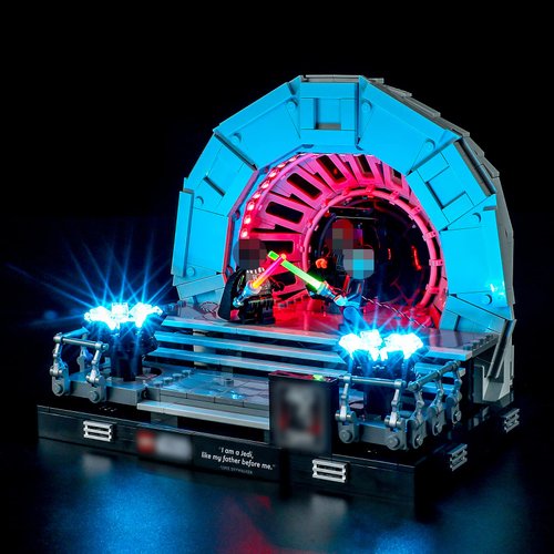 BRIKSMAX Led Lighting Kit for LEGO-75352 Emperor's Throne Room Diorama - Compatible with Lego Star Wars Building Blocks Model- Not Include Lego Set