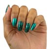 Color Street Nail Polish Strips Snake My Day - Green Snakeskin Pattern