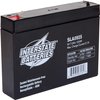 Interstate Batteries 6V 7Ah Battery (F1 Terminal) SLA AGM VRLA Rechargeable Replacement for Electric Fences, UPS Backup Systems, Solar, Medical Devices (SLA0925)