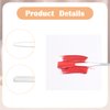 AOZUO 100Pcs Nail Art Palette Paper Nail Polish Mixing Plate Resin Nail Art Painting Mixed Color Palettes Portable Waterproof Nail Gel Color Makeup Drawing Display Board with Nail Palette Stirring Rod
