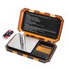 Fuzion Digital Pocket Scale, 200g x 0.01g, 6 Units Conversion Mini Scale with LCD Display, Tare Function for Food, Jewelry, Medicine, Coffee (Battery Included)