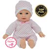 11 inch Soft Body Boy Baby Doll in Gift Box - Doll Pacifier Included -Toy Dolls for Boys and Toddlers (Caucasian)