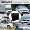 HAUSSIMPLE Car Garbage Can Premium Car Trash Bin with Stability Flap and Magic Strips Secure Waterproof Interior Organizer Accessories Leakproof Container for Cars 20 Pcs Trash Bags - Black