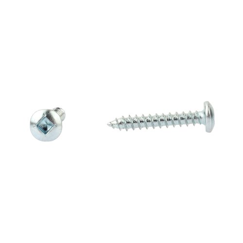 Trailer Exterior Self Tapping Screws OEM # 8 X 1" Square Drive Enclosed Car Hauler Self Tapping Screws/Self Tapping Sheet Metal Screws-150 Pack(Silver Head)