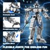 JMBricklayer Mech Building Sets for Adults 70126, Mecha Robot Action Figures Display Model, Cool Transforming Battle Toy for Boys Girls, Mech Sets Model and Assembly Toy for Teens Adult(707 Pieces)