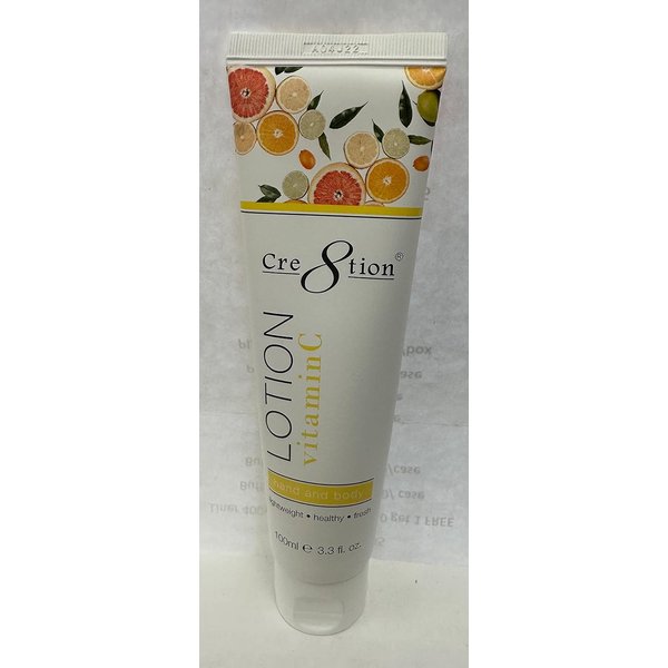 Treasure4Nails Corp Cre8tion Hand & Body Lotion Vitamin 100 ml/fl. 3.3 oz. 60 pcs./case (pallet (120 cases))