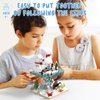 Christmas Polar Bear and Penguin Building Set, Sea Animals Building Kit Compatible with Lego Winter Village, Includes Igloo Fish Crab Sea Animals, Brithday Gift for Boys Girls Aged 8+ (286Pcs)