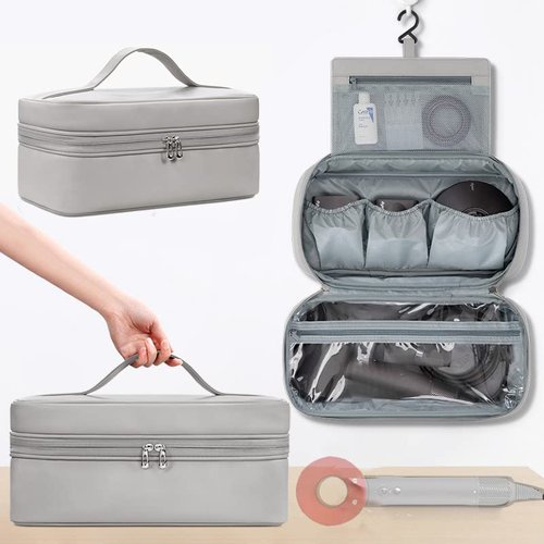 Ferbao Carrying Case Storage Case for Dyson Hair Dryer HD15 HD08 HD03 HD01/Airwrap Styler Accessories Hanging Carrying Bag