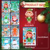 NOVWANG 32 Sheets Christmas Make a face Sticker for Kids, Christmas Craft Stickers Make Your Own Christmas Characters Sticker for Christmas Party Game Bag Stocking Stuffers Xmas DIY Crafts Party Favor
