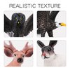 GAICOM Wild Life Woodland Jungle Animal Figure Playsets 8 PCS Bald Eagle White - Tailed Deer Squirrel Red Fox Rabbit Owl Action Figure Toys for Boys Girls Kids