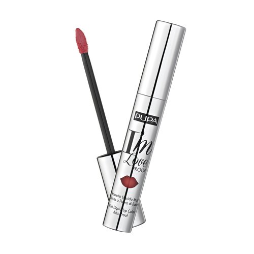 Pupa Milano I Am Love Proof Matt Liquid Lip Color - Gives Super-Intense Colour - Offers A Matte, Velvety Effect - Ultra-Comfortable Texture Adheres Perfectly To Lips - 003 Rose Nude - 0.09 OZ