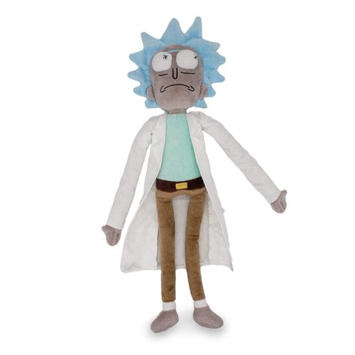 Buckle-Down Rick and Morty Dog Toy, Rick Full Body Pet Toy, Plush, 12.0" x 7.0"