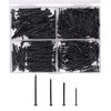 Mr. Pen- Nail Assortment Kit, 600 Pcs, 4 Sizes, Black, Small Nails, Nails for Hanging Pictures, Finishing Nails, Wall Nails for Hanging, Pin Nails, Hardware Nails, Assorted Nails, Galvanized Nails