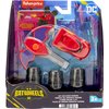 Fisher-Price DC Batwheels 1:55 Scale Toy Race Car Redbird Launching Vehicle with Crash Accessories for Ages 3+ Years