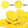 LOMIMOS Pirate Gold Coins,Buried Treasure and Pirate Gems Jewelry Playset Pack Party Favor Decorations(72 Coins+72 Gems)