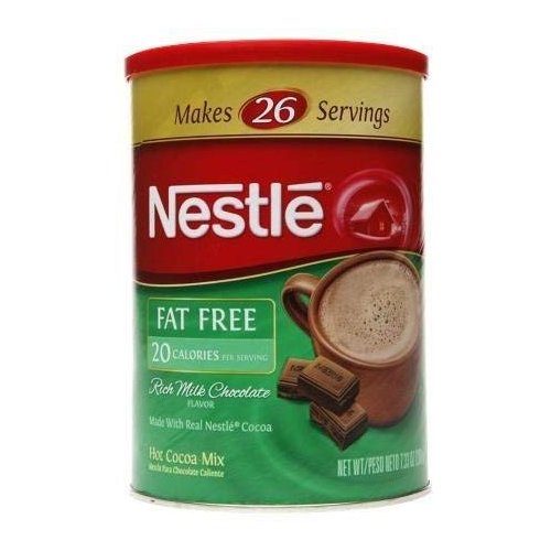 Nestle Hot Cocoa Fat Free Canister - 3PC