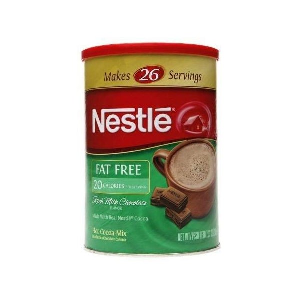 Nestle Hot Cocoa Fat Free Canister - 3PC