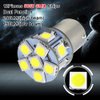 Ruiandsion 2pcs 1157 LED Bulb White 6V BAY15D 5050 12SMD LED Light Bulbs for Back Up Reverse Lights Brake Lights Tail Lights,Non-polarity