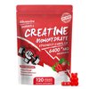 Creatine Monohydrate Gummies Complex 6400mg for Men & Women - 120 Gummies Advanced Formula, L-Taurine + Vitamin B12 for Muscle Strength, Muscle Builder, Energy Boost, Pre-Workout Supplement-Strawberry