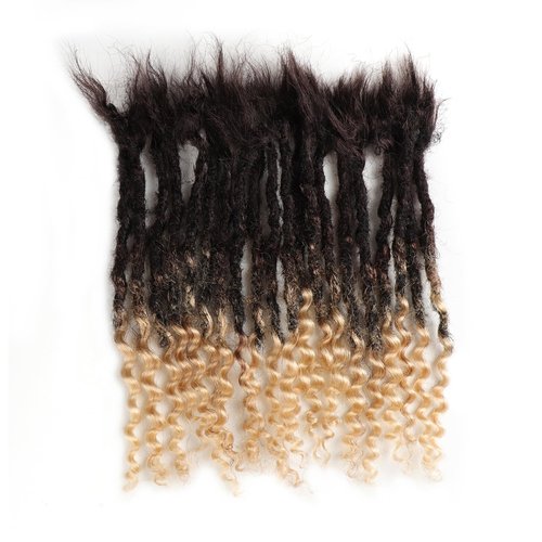 Loc Hair Extensions, Real Human Hair, Full Head Permanent Dreadlock Extensions, Suitable for Men ...