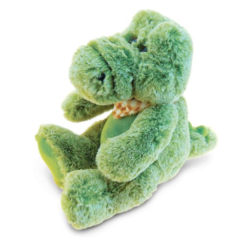 DolliBu Plush Alligator Stuffed Animal - Soft Plush Huggable Green Alligator, Adorable Playtime Gator Plush Toy, Cute Wild Life Cuddle Gift for Kids & Adults - 8 Inch