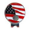 Coast Guard Golf Ball Marker with USA Round Hat Clip