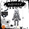 Skeleton Man Balloon Halloween Balloons Skeleton Balloons for Halloween Themed Party Supplies Birthday Party Decorations Halloween Party Decorations Balloons Party Sets-3PCS