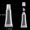 HRLORKC 50Pcs 10ml Empty Lip Gloss Tubes Empty Lip Balm Tubes for DIY Lip Gloss Balm Cosmetic