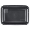 Good Cook Meal Prep, 1 Compartments BPA Free, Microwavable/Dishwasher/Freezer Safe, Black