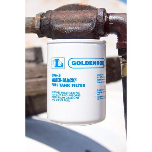 GOLDENROD (596-5) Fuel Tank Filter Replacement Water-Block Canister