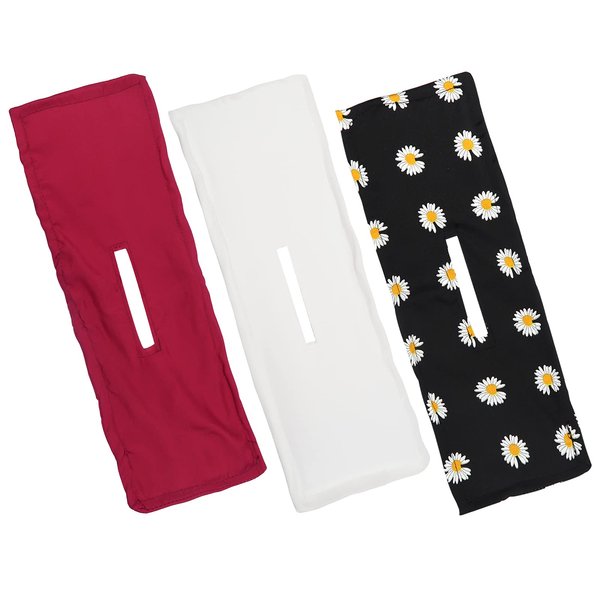 TUUXI 3 Pcs Hair Bun Maker for Twister Fashion French Hairstyle Elastic Hair Tie Twist Hair Bun Classy Multicolor Cloth Flexible Hair Curler Headband Printed Hairpin Tool 14x5 Inches