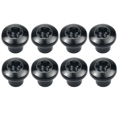 Door Hinge Nuts Replacement Screws Compatible with 2007-2018 Jeep Wrangler JK JKU (8Pcs)