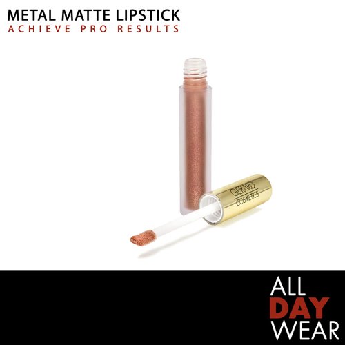 Gerard Cosmetics Metal Matte Liquid Lipstick Dreamweaver | Nude Pink Lipstick with Matte Metallic Finish | Long Lasting Nude Lipstick | Hydrate and Nourish Lips | Cruelty Free & Made in the USA