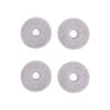 ECOVACS Washable Mopping Pads 4 PCS Per Pack for DEEBOT X2 Omni/ T20 Omni/ T10 Omni/ X1 Omni/ X1 Turbo Series Robot Vacuum and Mop Cleaner, Gray