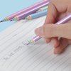 ECOTREE Pencils #2 HB Pencils Pre-sharpened Pencils Number 2 Pencils Rainbow Pencils Eco Pencils with Erasers, Stocking Stuffers for Kids, Christmas Gifts, 12 Pack