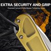 CIVIVI Pocket Knife for Men and Women,Elementum Folding Knife with 2.96" D2 Blade Ultem Handle,Ideal for Utility Gift C907A-4