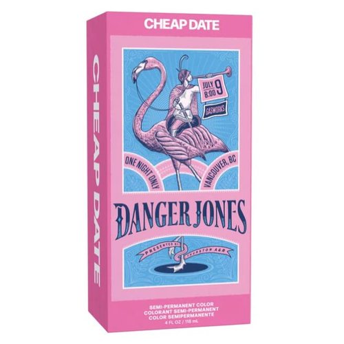 Danger Jones Semi-Permanent Hair Color (Cheap Date - Light Pink)