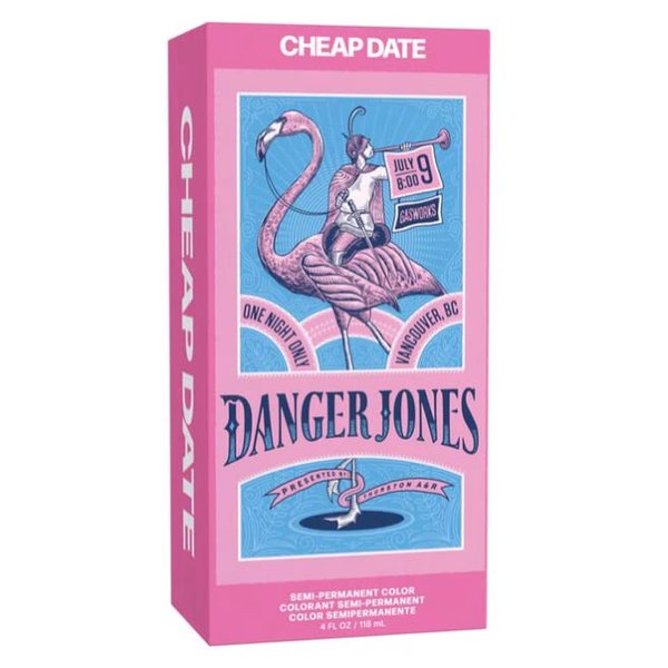 Danger Jones Semi-Permanent Hair Color (Cheap Date - Light Pink)