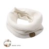 XIAOHAWANG Baby Winter Scarf Kids Thick Knit Scarves Toddler Neckerchiefs lovely (white)
