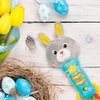Bambiya Bunny Baby Teething Toy for 6 Months and Up - Baby Teether, Rattle & Musical Toy with Lights, Fun Sound Effects - Baby Toy Gift for Ages 6 Months and Up