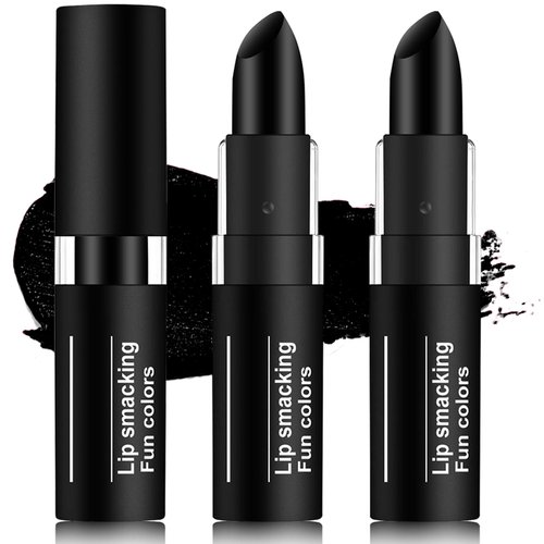 WENJLYJ 3 PCS Face Body Paint Stick,Sports Eye Black Baseball Stick Professional Eyeblack Face Paint Halloween SFX Goth Makeup for Sports Clown Festival Cosplay Costume（Black）
