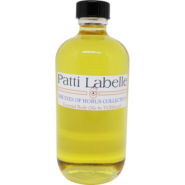TCEShop Patti Labelle - Type Scented Body Oil Fragrance [Regular Cap - Gold - 8 oz.] - ID#23952