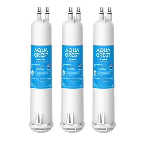 AQUA CREST EDR3RXD1 Replacement for 4396841, Everydrop® Filter 3, 4396710, Kenmore® 46-9083, 46-9030, Refrigerator Water Filter, 3 Filters