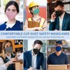 Face Mask Kn95 Masks for Protection 50 Pcs K95 Face Masks kn95 Cup Dust Safety Masks 5-Ply Breathable Comfortable Facemask for Outdoor