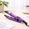 Lothee Fusion Hair Extensions Tool with Keratin Glue Granule Beads, US Plug, B Head (Purple)