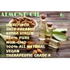 Dr Joe Lab Bitter Almond Oil - 16 oz - Pure, All Natural, Non GMO, Carrier Oil - for Skin, Hair, Body, Nails, Face, Arms & Legs - Hydrates, Nourishes, Moisturizes