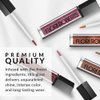 Flori Roberts Mineral Base Lip Shine, Vibrant Lip Gloss Makeup for Women of Color or Deeper Skin Tones, Non-Sticky, Long Wear High Shine Finish