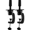 Adjustable Wig Head & Mannequin Stand Holder, C-clamp Table Top Clamp Stand training Head by Tifara Beauty (2 Pack)