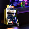 Hilighting Upgraded Led Light Kit Compatible with Lego Icons PAC-Man Arcade Building Blocks Model, Remote Control Compatible with Lego 10323(Model Not Included)