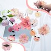 ELANE Hair Clips for Women and Girls - 24 Pcs Floral Accessories with Small Flower Details